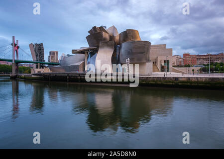 Guggenheim Museum in Bilbao, Spanien, Europa Stockfoto