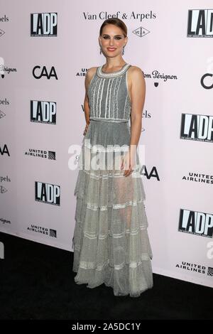 Los Angeles, CA. Okt, 2019 19. Natalie Portman in der Ankunftshalle für 2019 L.A. Tanzprojekt jährlichen Gala, Hauser & Wirth, Los Angeles, CA 19. Oktober 2019. Credit: Priscilla Grant/Everett Collection/Alamy leben Nachrichten Stockfoto