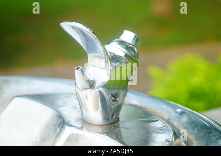Direkte Trinkwasser Einrichtungen Stockfoto