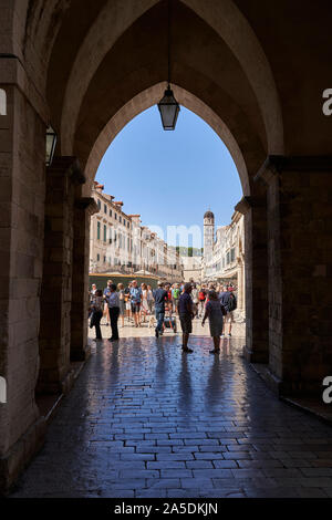 Dubrovnik, Altstadt, Kroatien Stockfoto