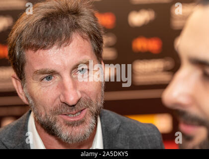 Antonio de la Torre, ein spanischer Schauspieler, nahm am 22. September 2019 am internationalen Filmfestival 67. in San Sebastián (Spanien) Teil. Stockfoto