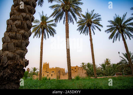 Historische arabisches Haus in Saudi-Arabien Stockfoto