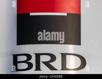 BRD Bank Societe Generale Group Niederlassung in Bukarest, Rumänien, 2019 Stockfoto