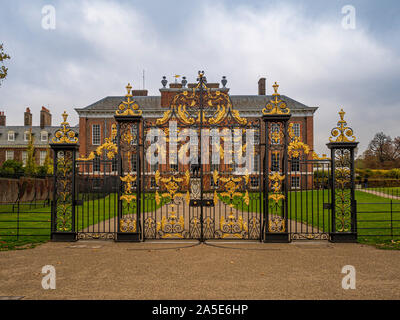 Kensington Palace, Kensington Gardens, London, UK. Stockfoto