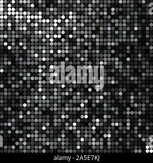 Abstract vector Farbige runden Punkte Hintergrund - Grau Stock Vektor