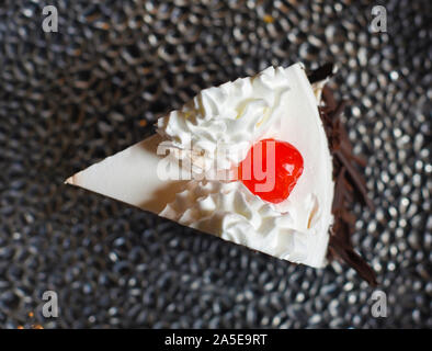 Dessert, Gebäck, Kuchen, Käsekuchen, Eis Stockfoto