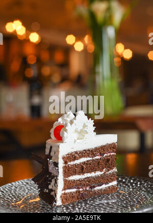 Dessert, Gebäck, Kuchen, Käsekuchen, Eis Stockfoto