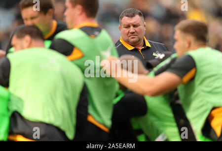 Wespen" Direktor von Rugby Dai Junge vor dem Gallagher Premiership Match in der Ricoh Arena in Coventry. Stockfoto