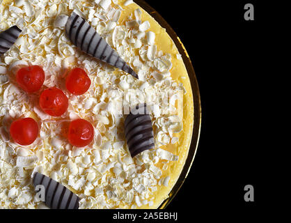 Dessert, Gebäck, Kuchen, Käsekuchen, Eis Stockfoto
