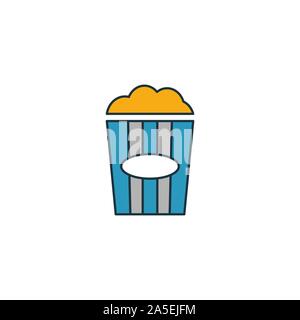 Pizza Icon Set. Vier Elemente in verschiedenen Stilrichtungen von Fastfood icons Collection. Kreative pizza Icons, Outline, Farben und Symbole Stock Vektor