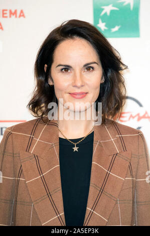 Michelle Dockery am Fotoshooting des Films "ownton Abtei" an der 14. Internationalen Filmfestival von Rom/Festa del Cinema di Roma 2019 im Auditorium Parco della Musica. Rom, 19.10.2019 | Verwendung weltweit Stockfoto