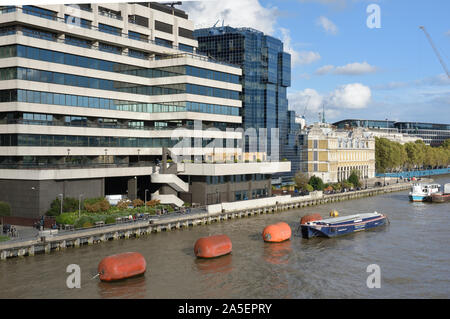 River Thames, London England Großbritannien Stockfoto