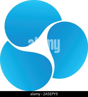 Tropfen, Tropfen Wasser, Wellness, logo Stock Vektor