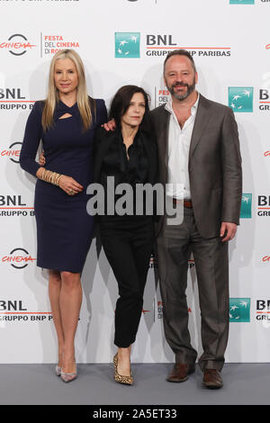 Rom, Italien. Okt, 2019 20. Rom Kino Fest 2019. Rom International Film Festival. Photocall 'Drowning'. Im Bild: Mira Sorvino, melora Walters, Gil Bellows Credit: Unabhängige Fotoagentur/Alamy leben Nachrichten Stockfoto