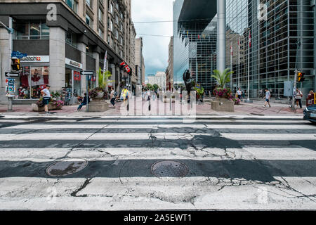 Straßen von Otawwa, Kanada Stockfoto