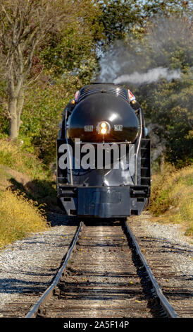 Norfolk und Western Lokomotive 611 Stockfoto