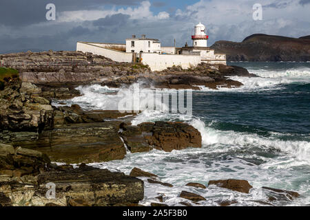 Valentia Island Lighthouse, County Kerry, Irland Stockfoto