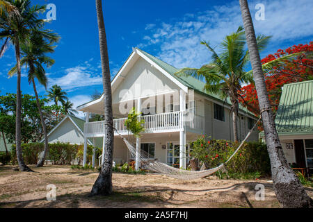 Villen in Malolo Island Resort und Likuliku Resort, Mamanucas Inselgruppe Fidschi Stockfoto