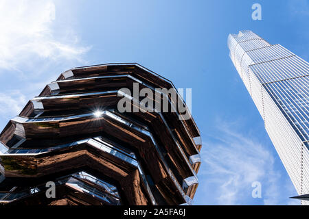 Das Schiff Gebäude in Manhattan, NYC Stockfoto