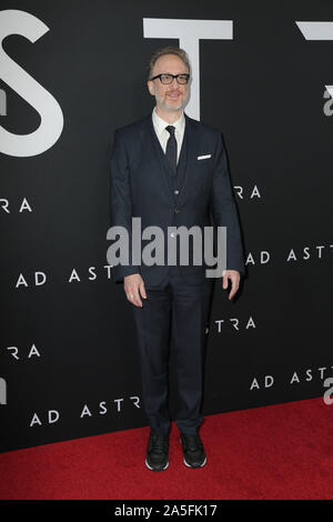 "Ad Astra" LA premiere Arclight Hollywood am 18. September 2019 in Los Angeles, CA Mit: James Gray Wo: Los Angeles, Kalifornien, Vereinigte Staaten, wenn: 19 Sep 2019 Credit: Nicky Nelson/WENN.com Stockfoto