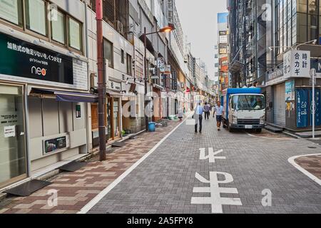 Straße in Tokio, Japan Stockfoto