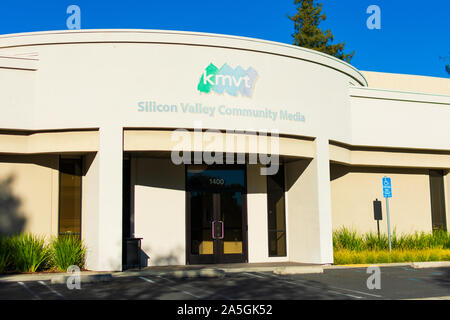 KMVT Silicon Valley Community Media Center Fassade und außen Stockfoto