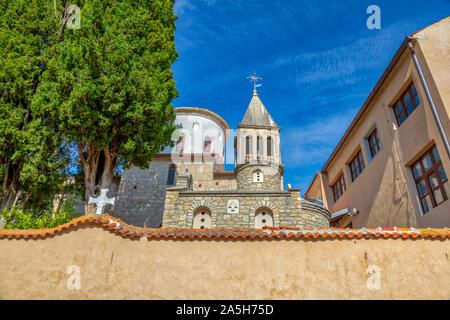 Kloster Krka. 14. jahrhundert Serbische Orthodoxe Kirche Kloster der Hl. Erzengel Michael geweiht. In den Nationalpark Krka, Kroatien entfernt. Bild Stockfoto