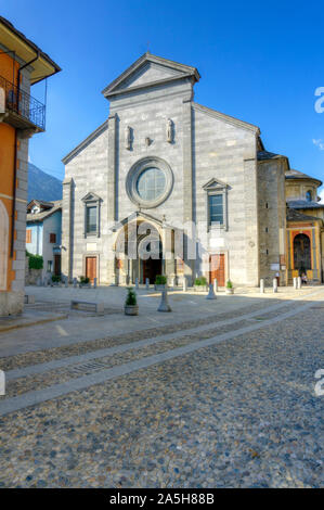 Italien, Piemont, Domodossola, Santi Gervasio e Protasio Kirche Stockfoto