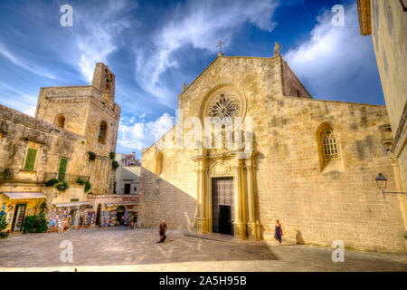 Italien, Apulien, Otranto, Santa Maria Annunziata Dom. Stockfoto