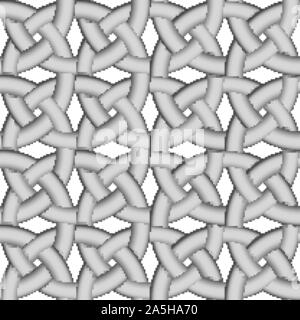 Celtic Circle ornament seampless Muster Stock Vektor