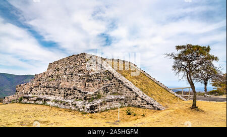 Archäologische Stätte Xochicalco in Mexiko Stockfoto