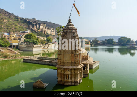 Nawal Sagar See in Bundi. Rajasthan. Indien Stockfoto