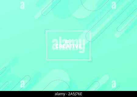 Abstrakt Blau Farbe der Landing Page moderne Dekoration Design. Verwenden Sie für Poster, Web, Print, Seite. illustration Vector EPS 10. Stock Vektor