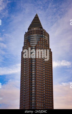 Messe Frankfurt und Urban (U-Bahn) Station Stockfoto