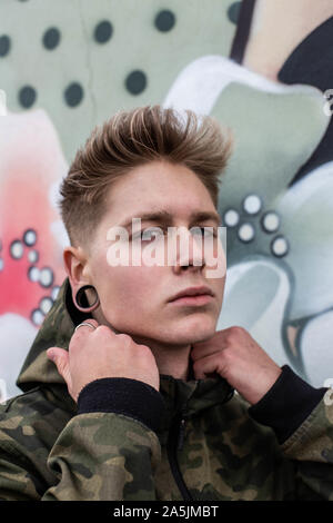 Artur, Ernst Portrait, Cheltenham 2018 Stockfoto