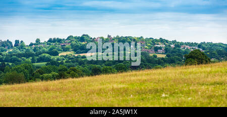 Das Dorf Goudhurst in Kent, in der Nähe von Tunbridge Wells Stockfoto