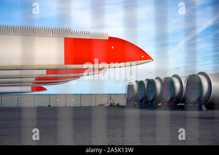 Siemens Gamesa wind turbine Blades Stockfoto