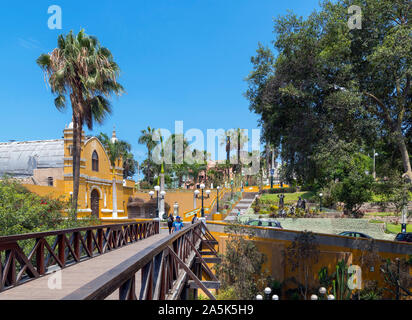 Puente de los Suspiros in den Barranco district, Lima, Peru, Südamerika Stockfoto