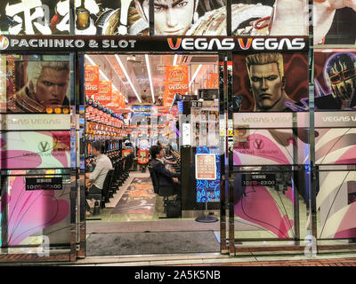 PACHINKO in Tokio Stockfoto