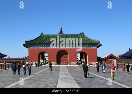 China Peking Beijing Tian Tan Tempel des Himmels Stockfoto