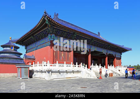 China Peking Beijing Tian Tan Tempel des Himmels Stockfoto