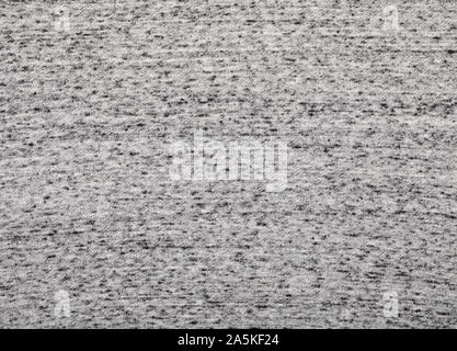 Grau melange Gestrick aus Heidekraut Mischgarn strukturierten Hintergrund Stockfoto