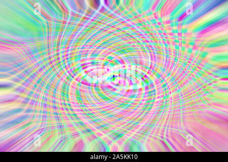 Eine abstrakte psychedelischen Hintergrundbild. Stockfoto