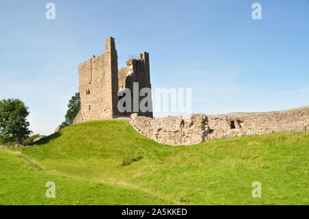 Brough Castle, Cumbria Stockfoto