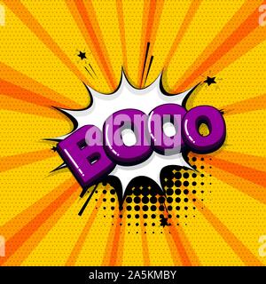 Pop Art Comic Text Stock Vektor