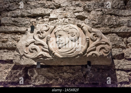 Stein Museum, Bastion Passagen und Tunnel, Tallinn, Estland Stockfoto