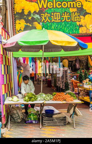 Der Kea Bauernhof Markt in Cameron Highlands Stockfoto