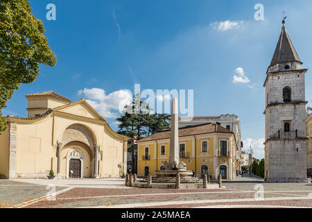 Museum der Kirche Santa Sofia in Benevento, Kampanien, Italien, UNESCO-Welterbe. Stockfoto