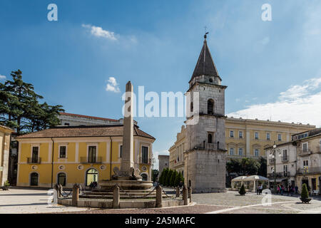 Museum der Kirche Santa Sofia in Benevento, Kampanien, Italien, UNESCO-Welterbe. Stockfoto