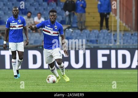 Ronaldo Vieira (sampdoria) bei Sampdoria vs AS Rom, Genua, Italien, 20 Okt 2019, Fußball Italienische Fußball Serie A Männer Meisterschaft Stockfoto